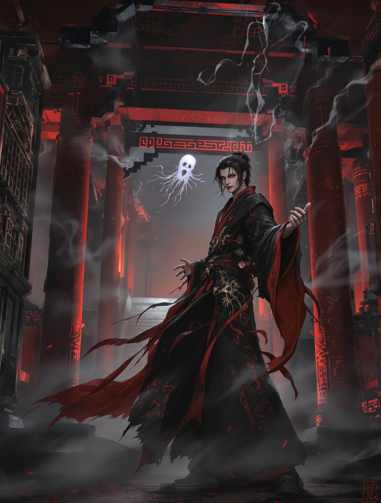 短剧资源 - 镇魂师传奇，东方奇幻题材短剧，千年古镇突发诡异事件，少年镇魂师携祖传法器降妖除魔。鬼魅横行的人间，谁才是真正的守护者？